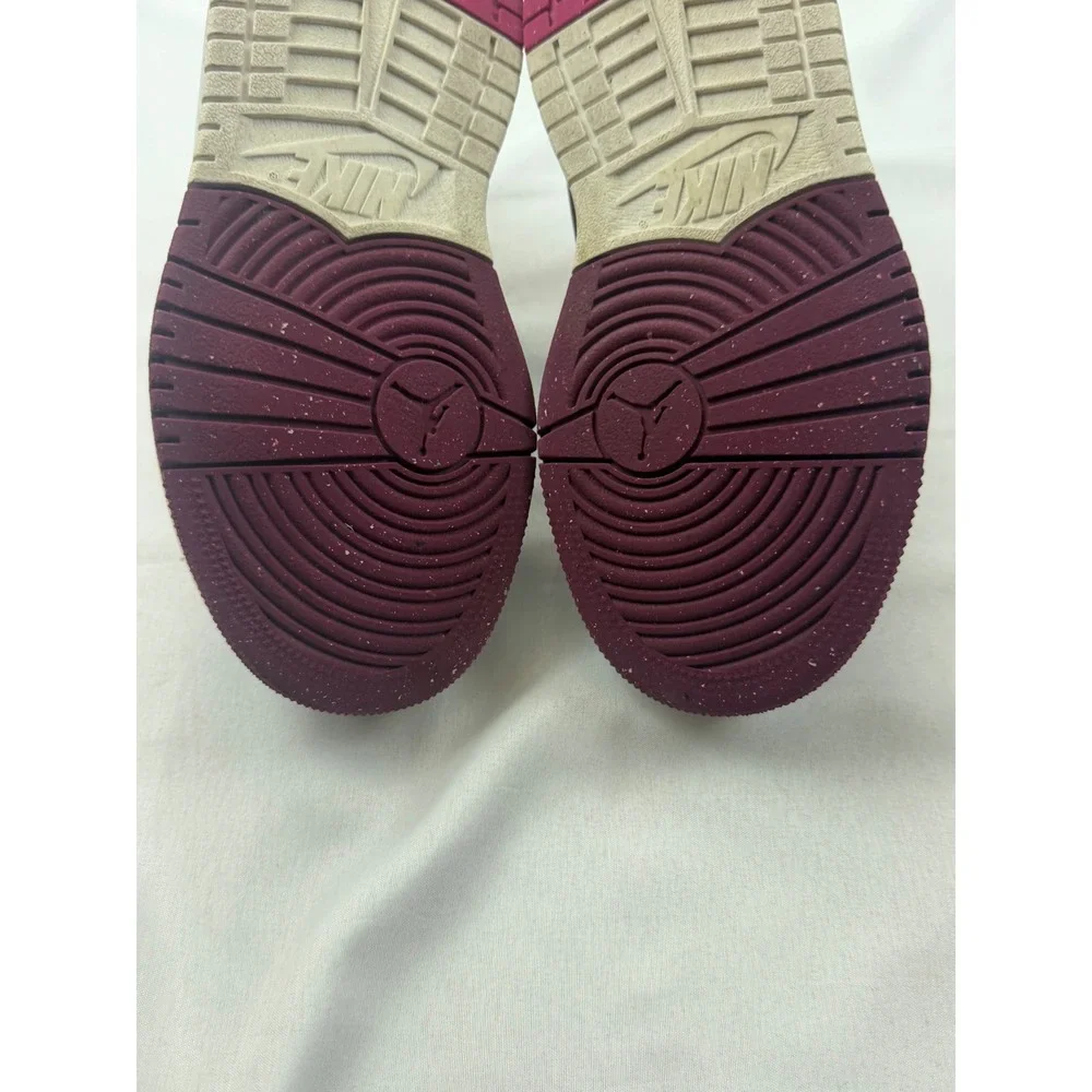 Jordan Stadium 90 EasyOn Kids Size 3Y Pink Purple Metallic Silver FQ1282-600